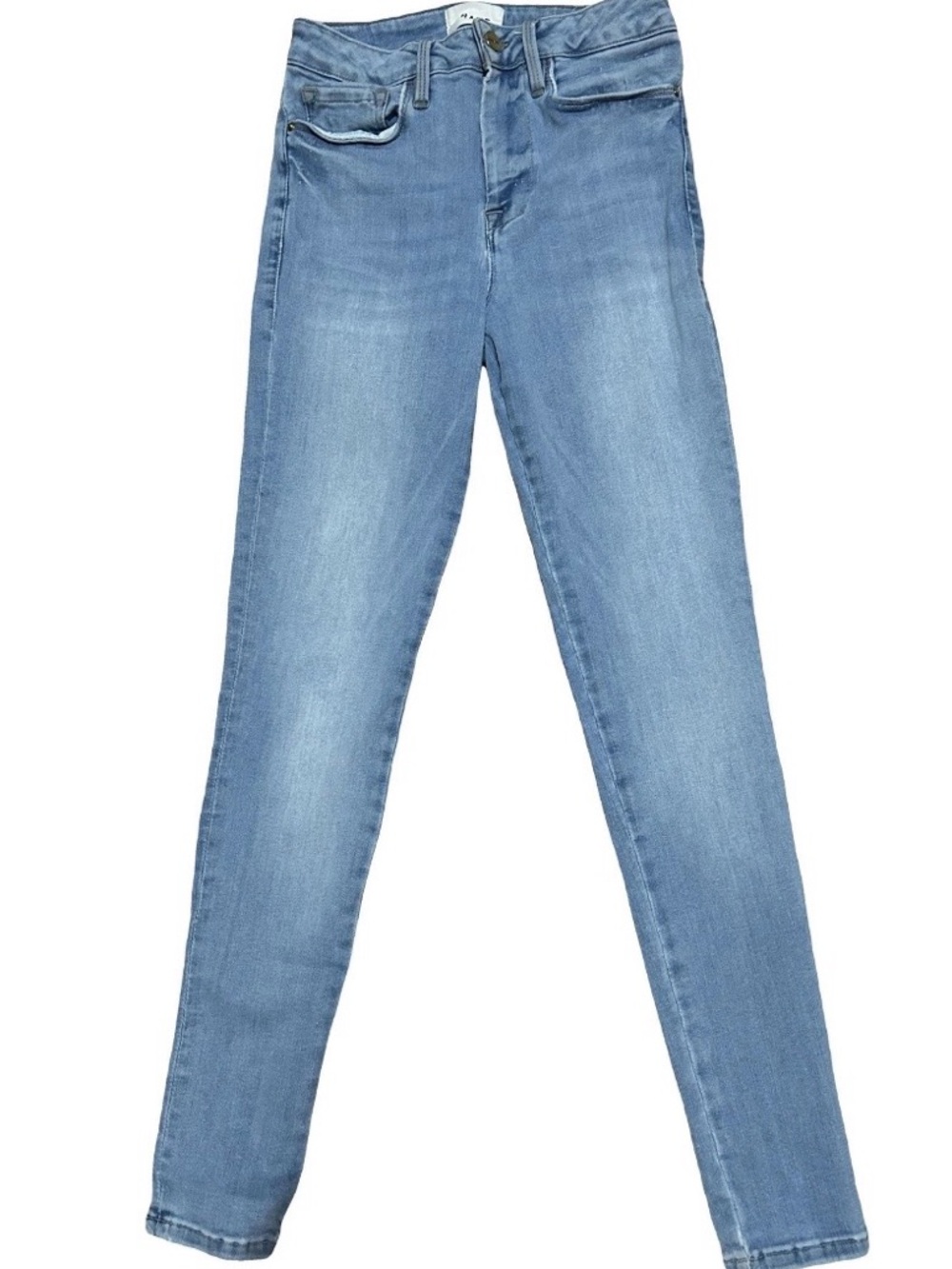 FRAME Le One Skinny Jeans, light wash